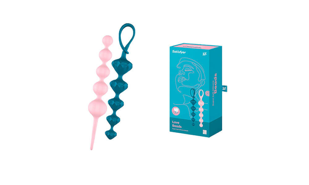 Kit di Palline Anali Colorate Satisfyer Beads