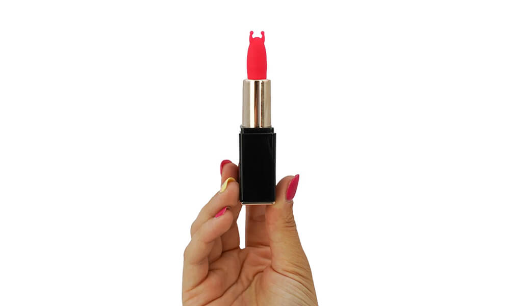 Mini vibratore Lipstick - Love is in the
