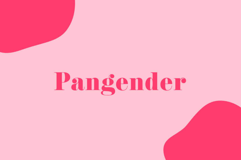 Cosa Significa Pangender